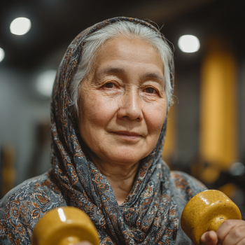 Baxtli katta yoshli odamlar guruhi